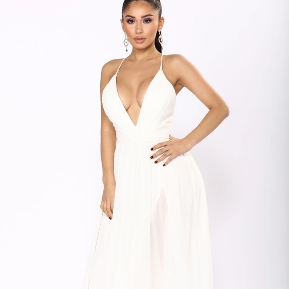 Fashion Nova Dresses & Skirts - Fashion Nova Hold Your Hand Chiffon Dress